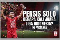 Persis Solo Berapa Kali Juara Liga Indonesia? Ini Faktanya Persis Solo Berapa Kali Juara Liga Indonesia? Ini Faktanya