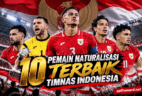 10 Pemain Naturalisasi Terbaik Timnas Indonesia, Gila!