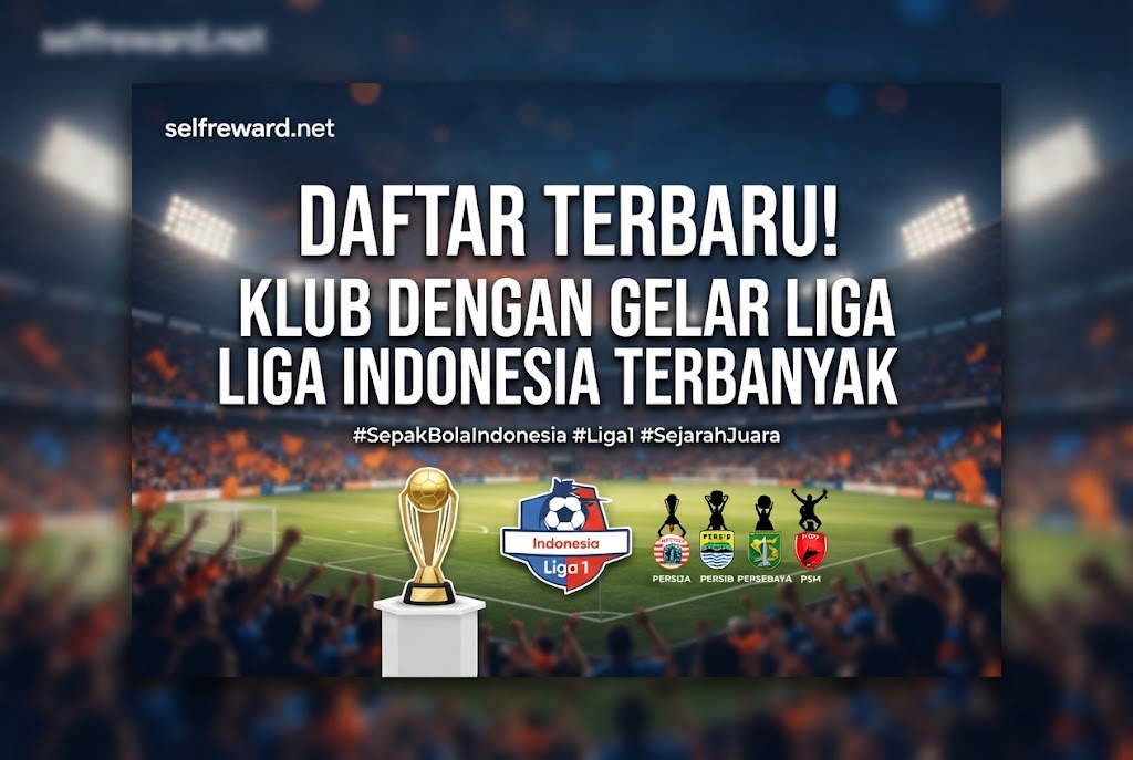 Daftar Terbaru! Klub dengan Gelar Liga Indonesia Terbanyak