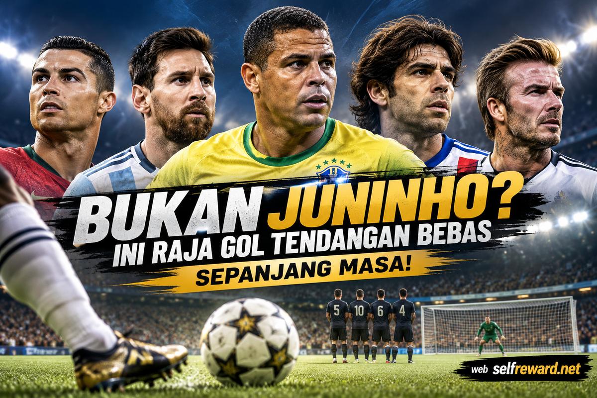 Bukan Juninho? Ini Raja Gol Tendangan Bebas Sepanjang Masa!