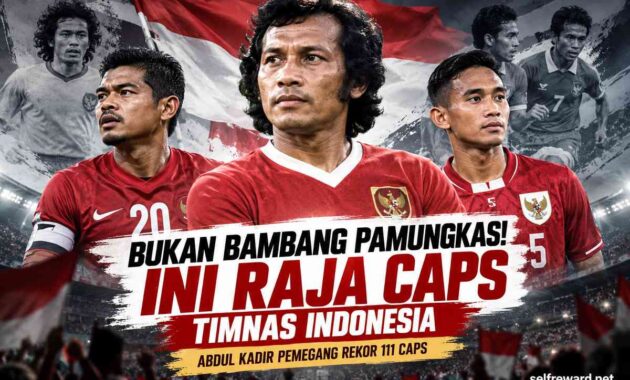 Bukan Bambang Pamungkas! Ini Raja Caps Timnas Indonesia