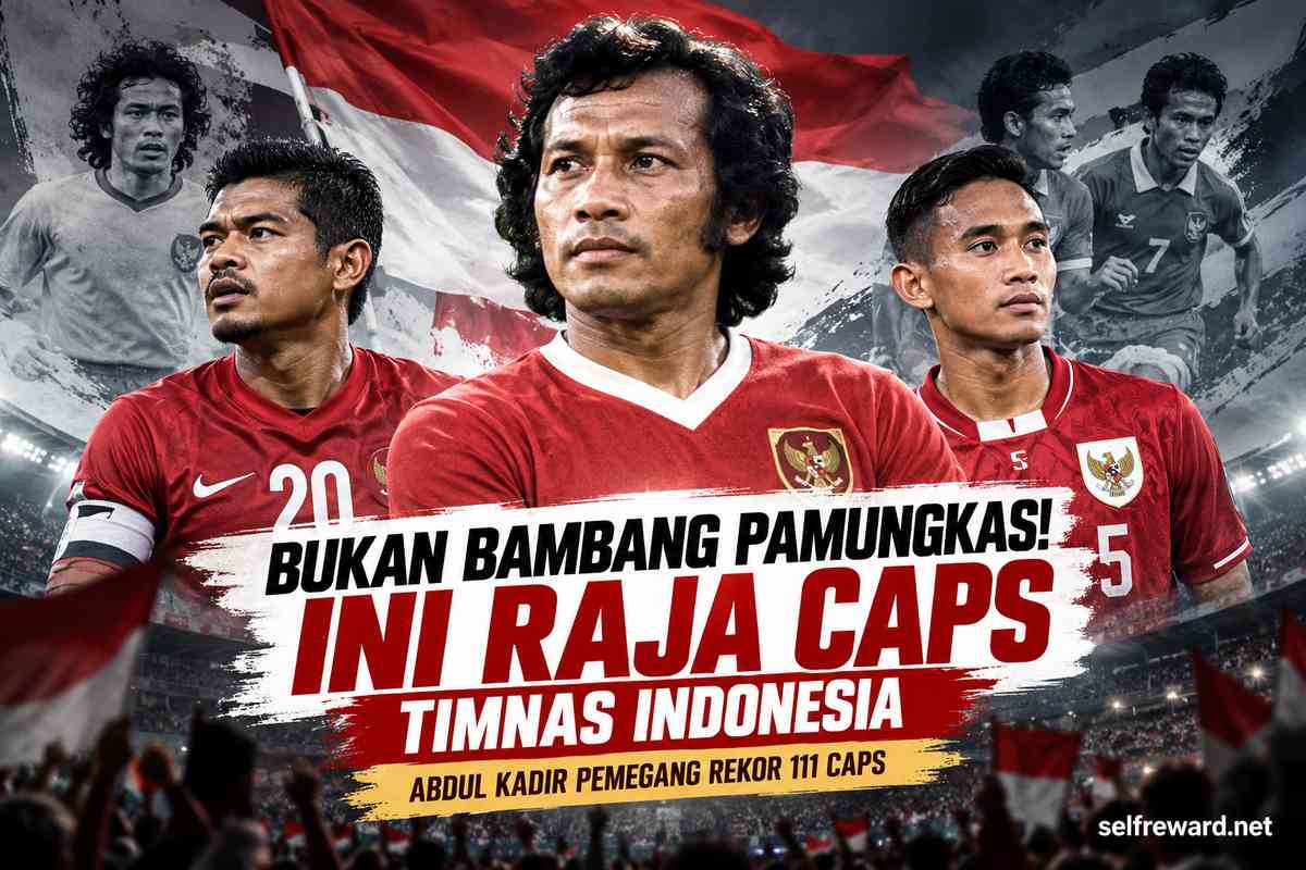 Bukan Bambang Pamungkas! Ini Raja Caps Timnas Indonesia